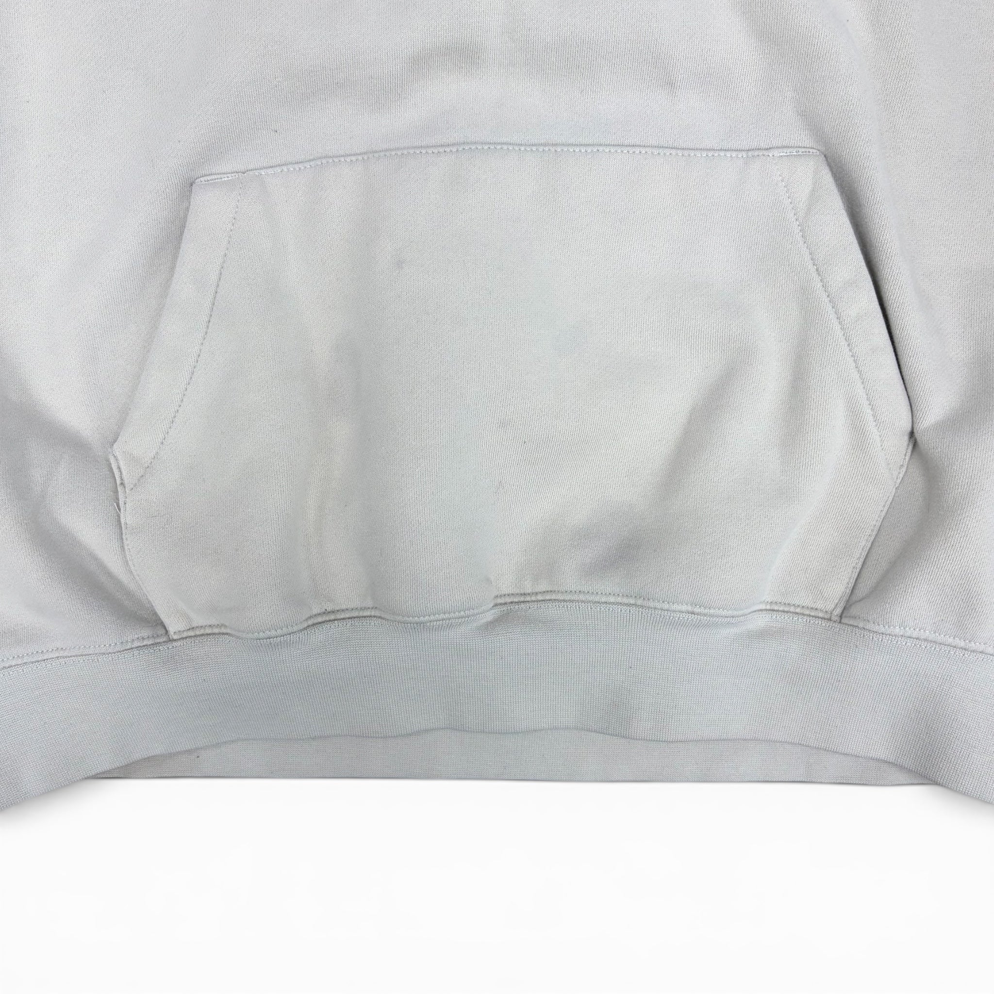 Essentials Felt Logo Hoodie Light Oatmeal