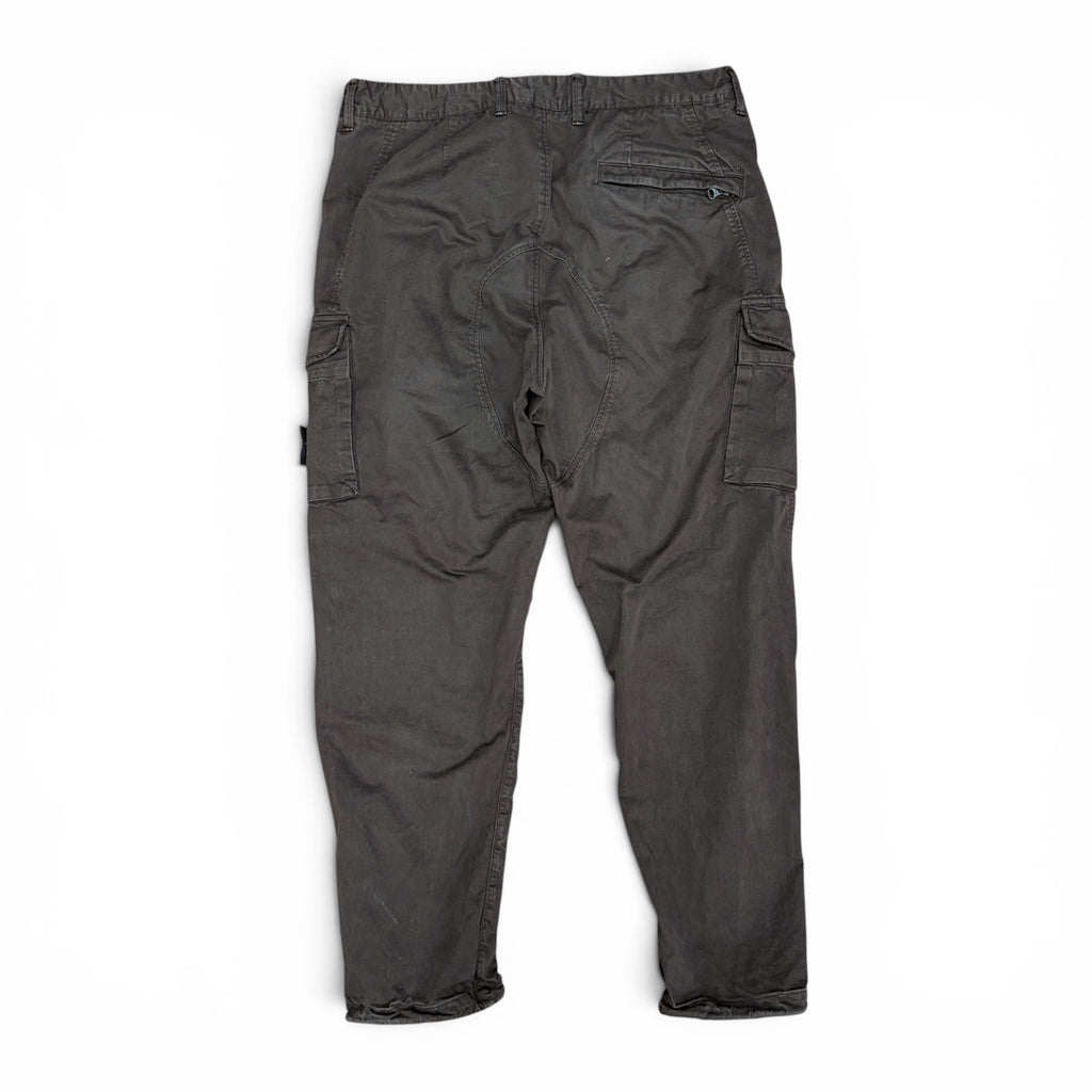 Stone Island Ghost Piece Cargo Pants Chocolate