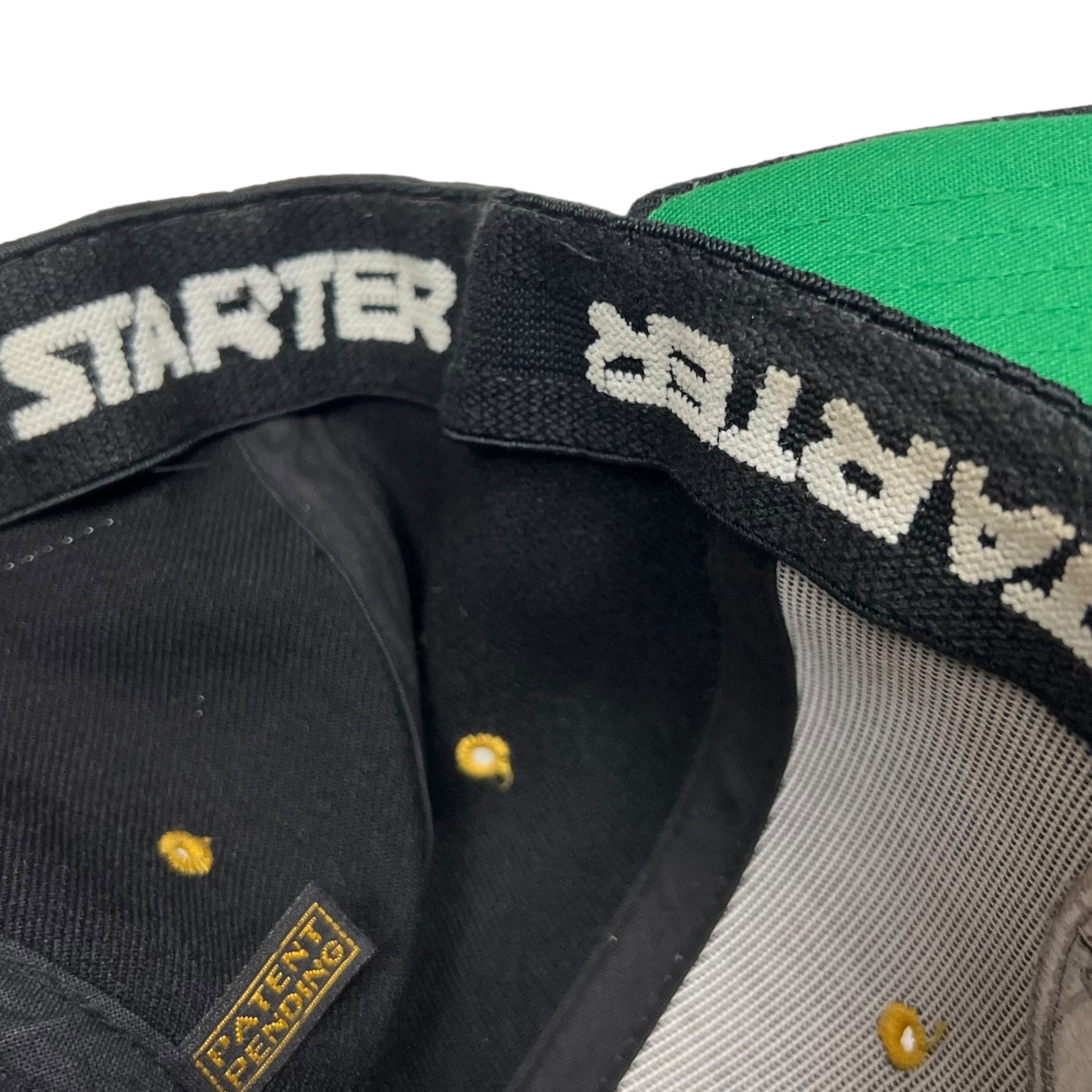 Vintage Starter Pittsburgh Steelers Logo Fitted Hat Black