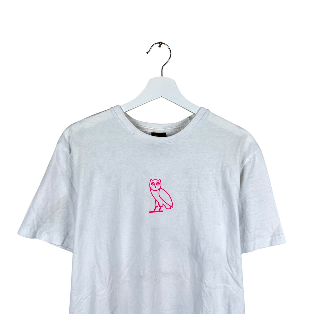 OVO Women’s Owl Tee White/Pink