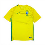 2016 Nike Brazil Blank Home Jersey