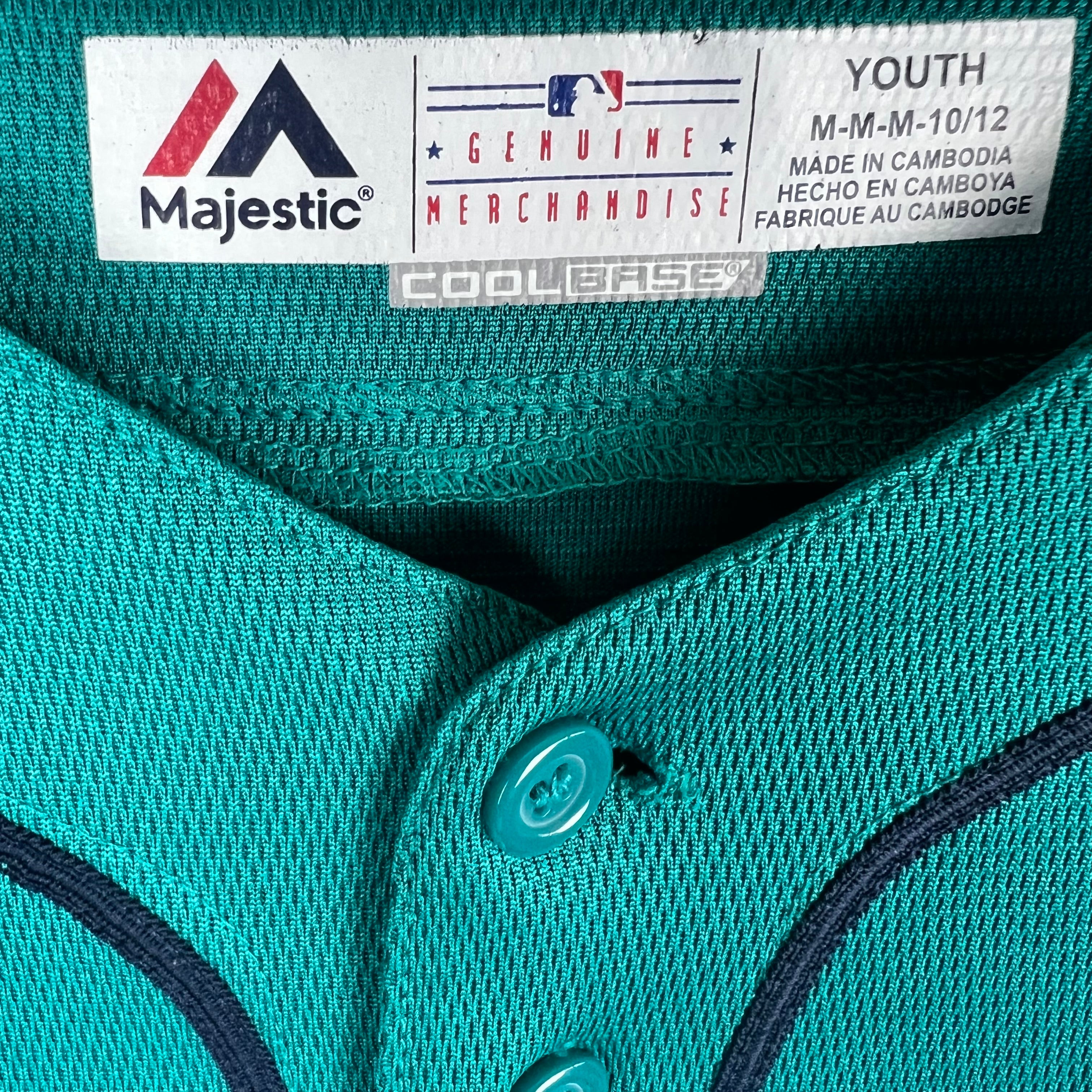 Vintage Majestic Youth MLB Seattle Mariners Nelson Cruz Alternate Jersey
