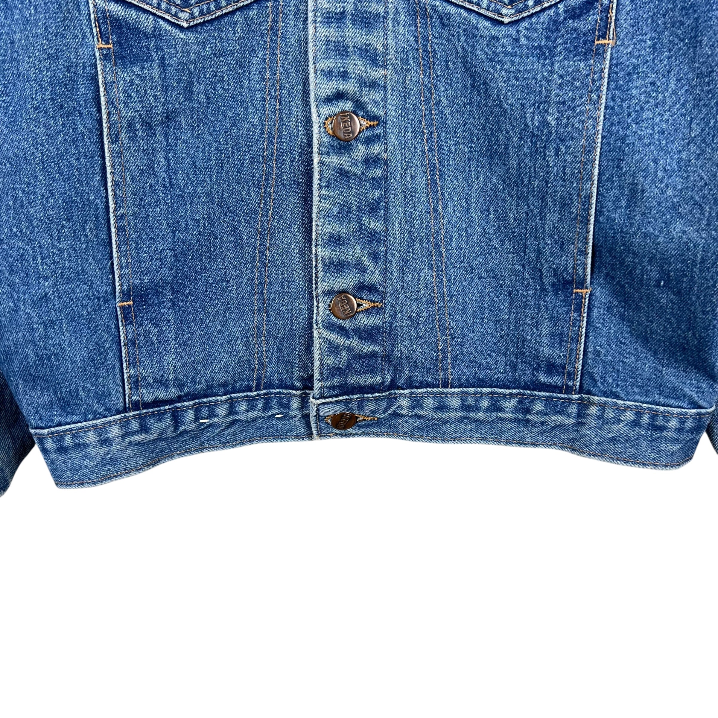 Vintage Ikeda Tokyo Denim Jacket Mid Wash