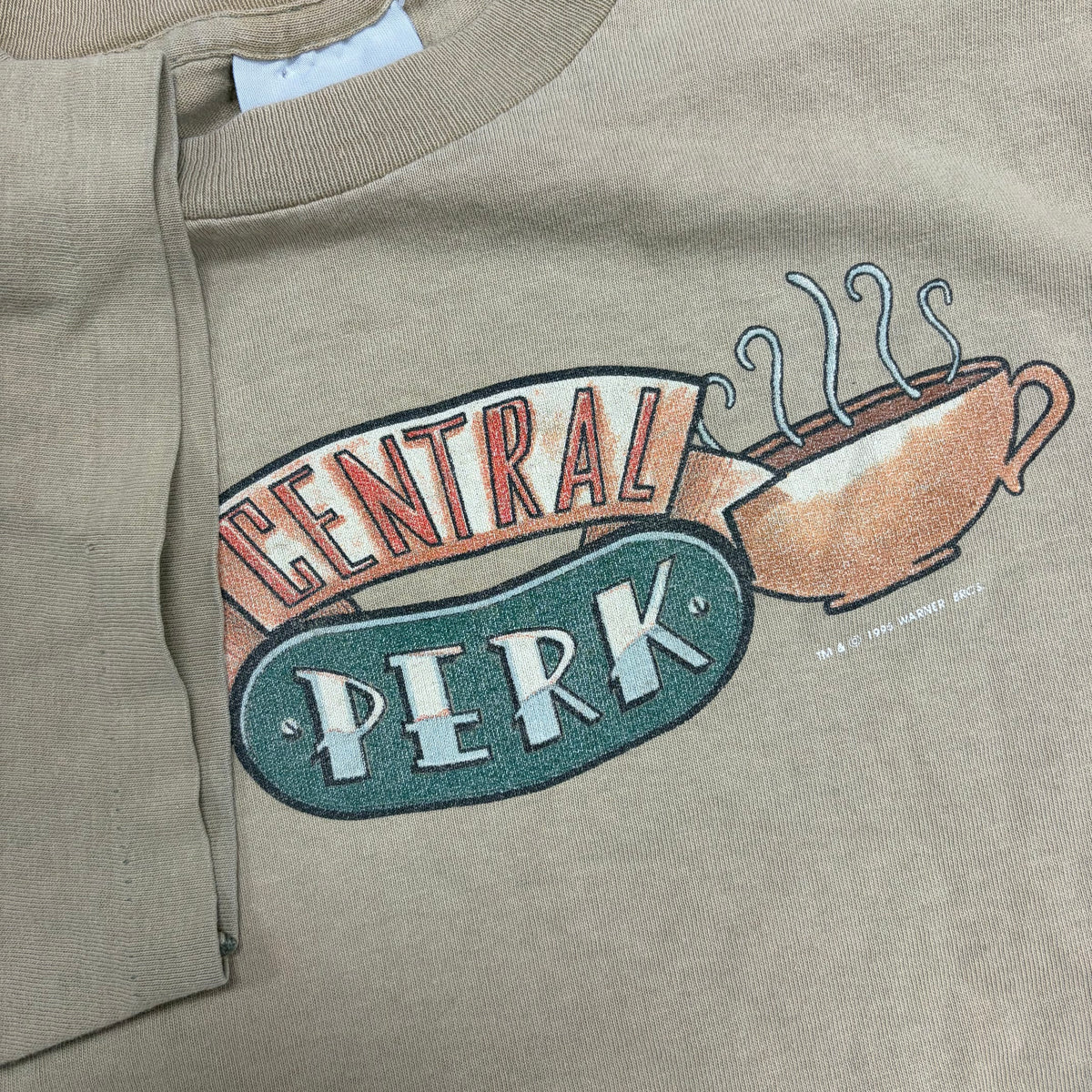 1995 Stanley Desantis Friends Central Perk Logo Tee