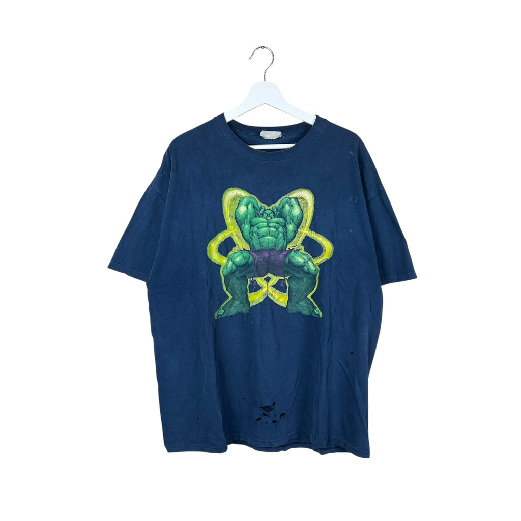 Vintage Hulk Smash Tee Navy