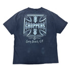 Vintage West Coast Choppers Long Beach CA Faded Black/Grey