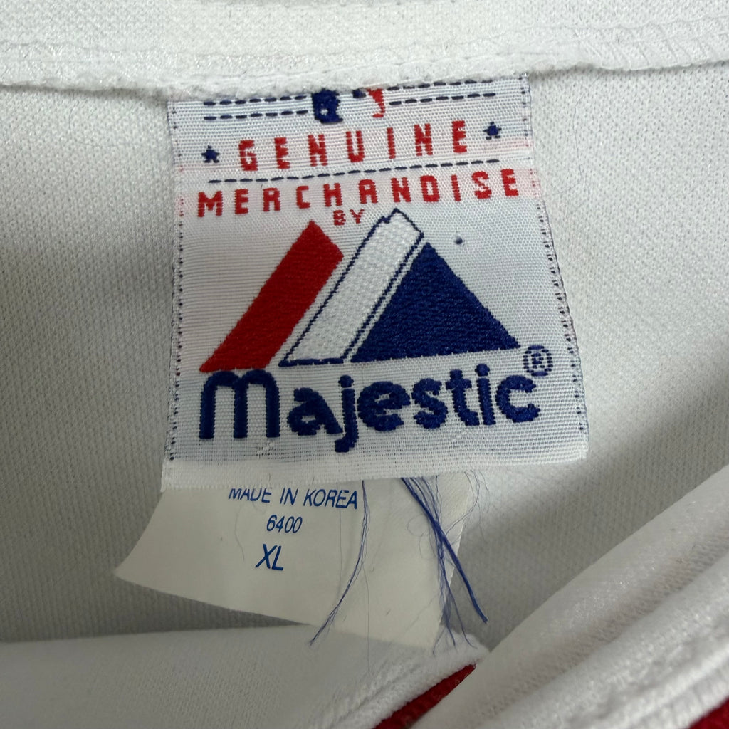 Vintage Majestic MLB Washington Nationals Blank Home Jersey