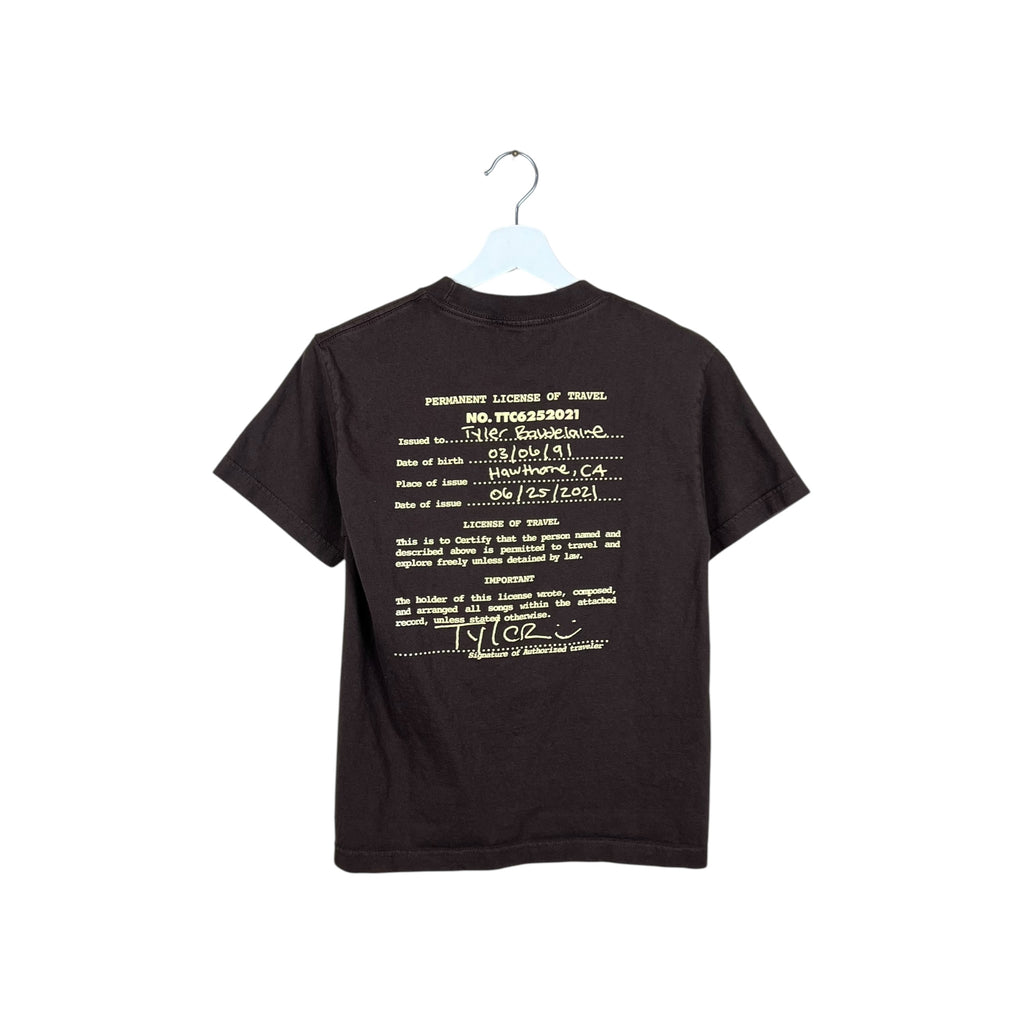 Tyler The Creator “Call Me If You Get Lost” Tour Tee Brown