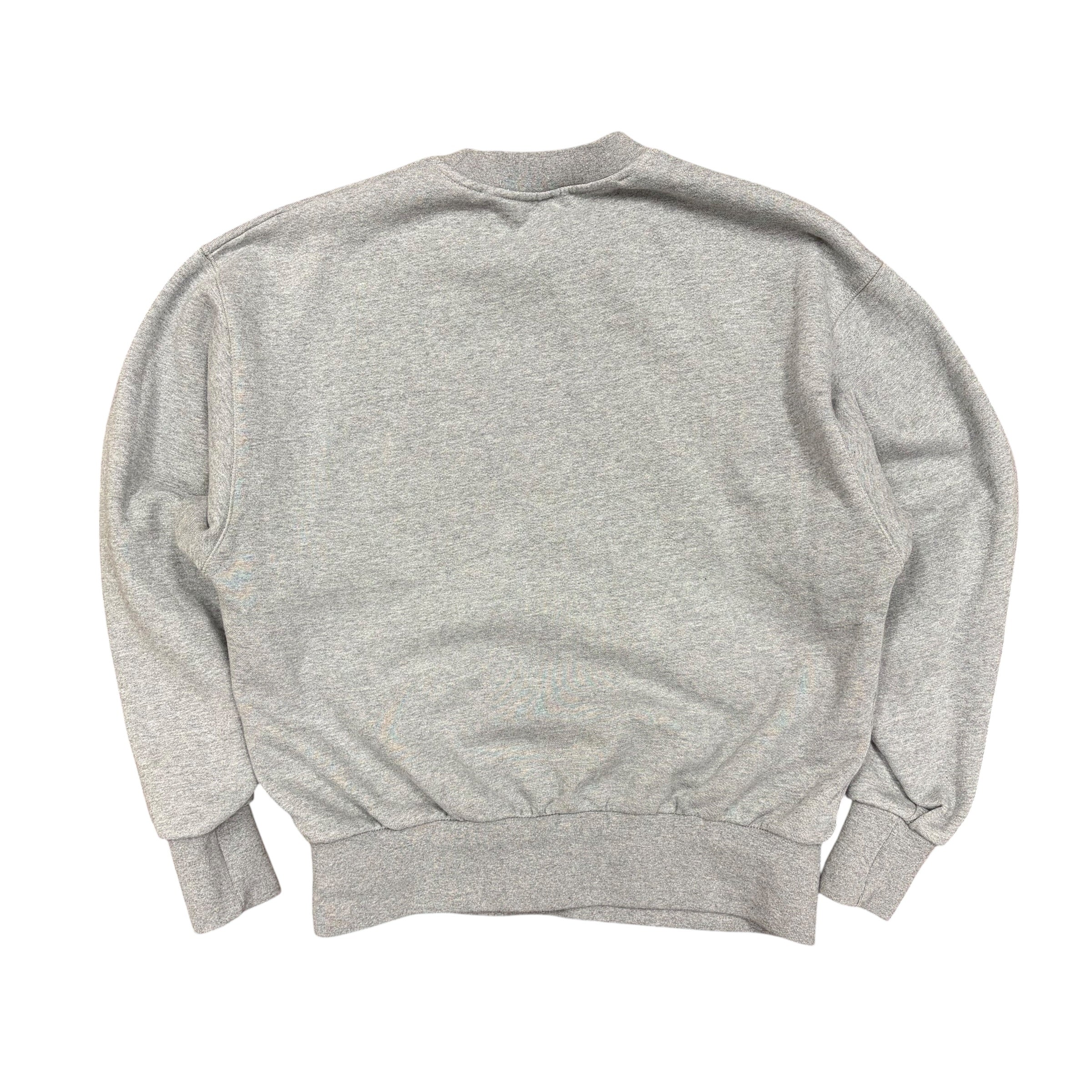 No Problemo Zip Crewneck Grey