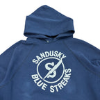 Vintage 70’s Discus Athletic “Sandusky Blue Streaks” Hoodie Navy