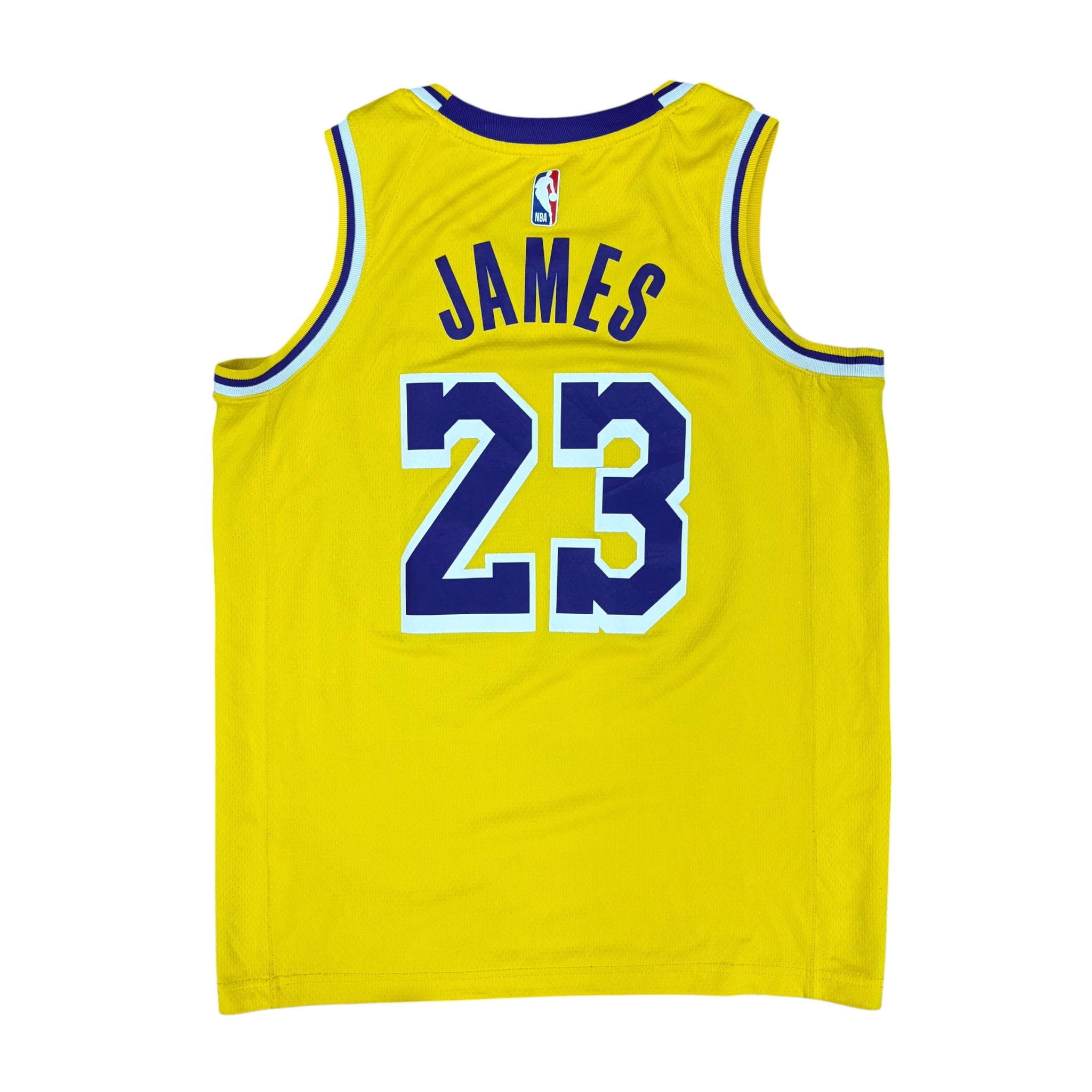 Vintage Nike NBA Los Angeles Lakers LeBron James Away Jersey