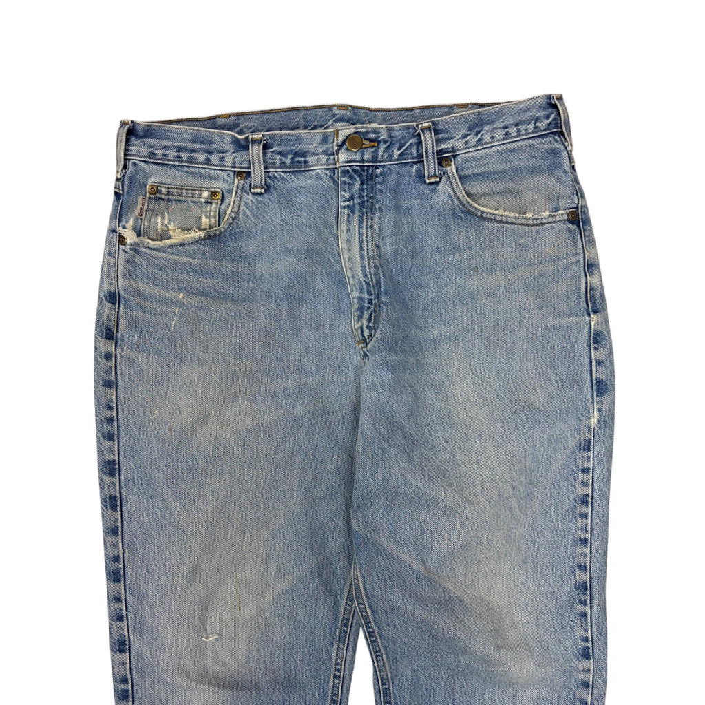 Vintage Carhartt Carpenter Traditional Fit Jeans Light Wash