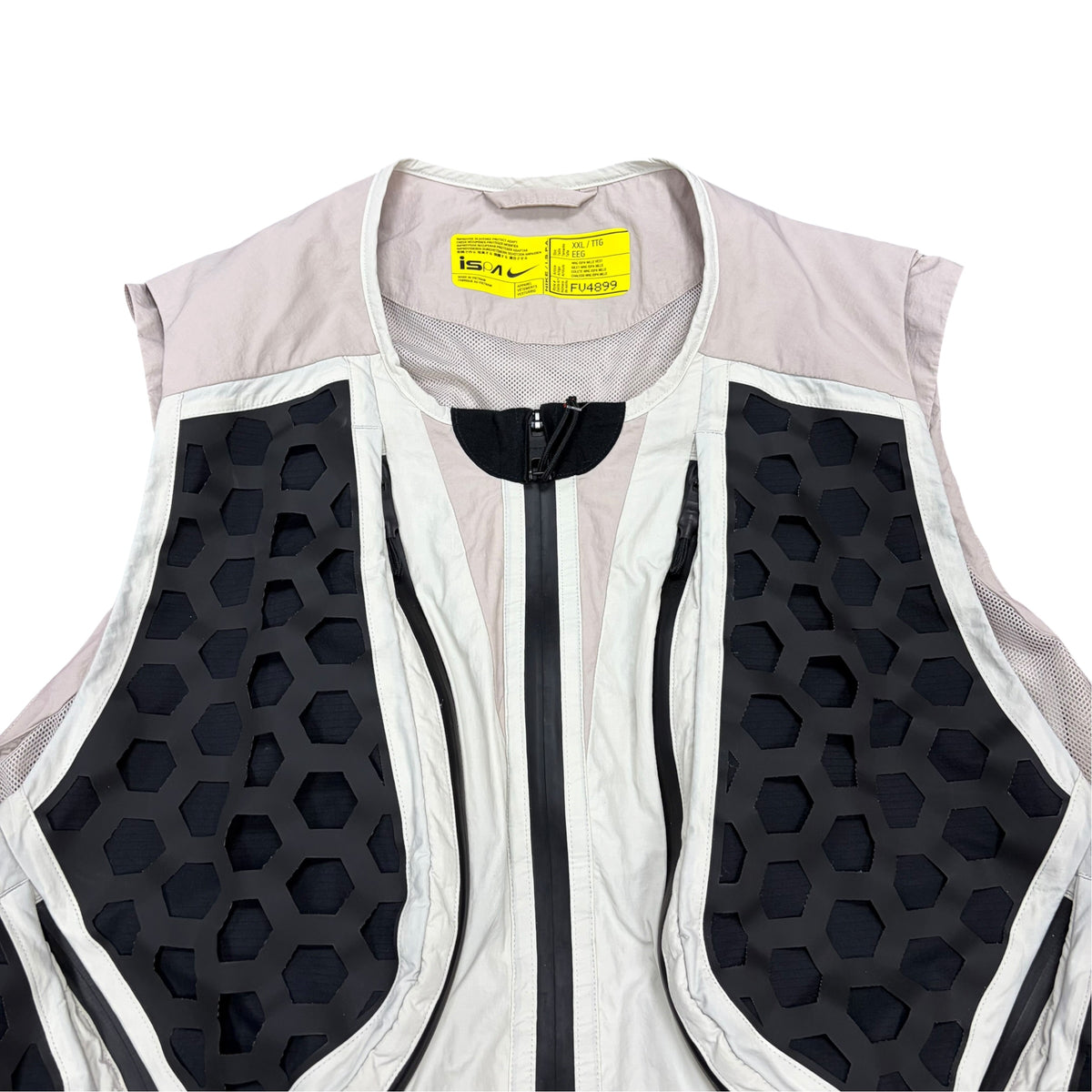 Vintage Nike ISPA Modular Pocket Vest Light Bone