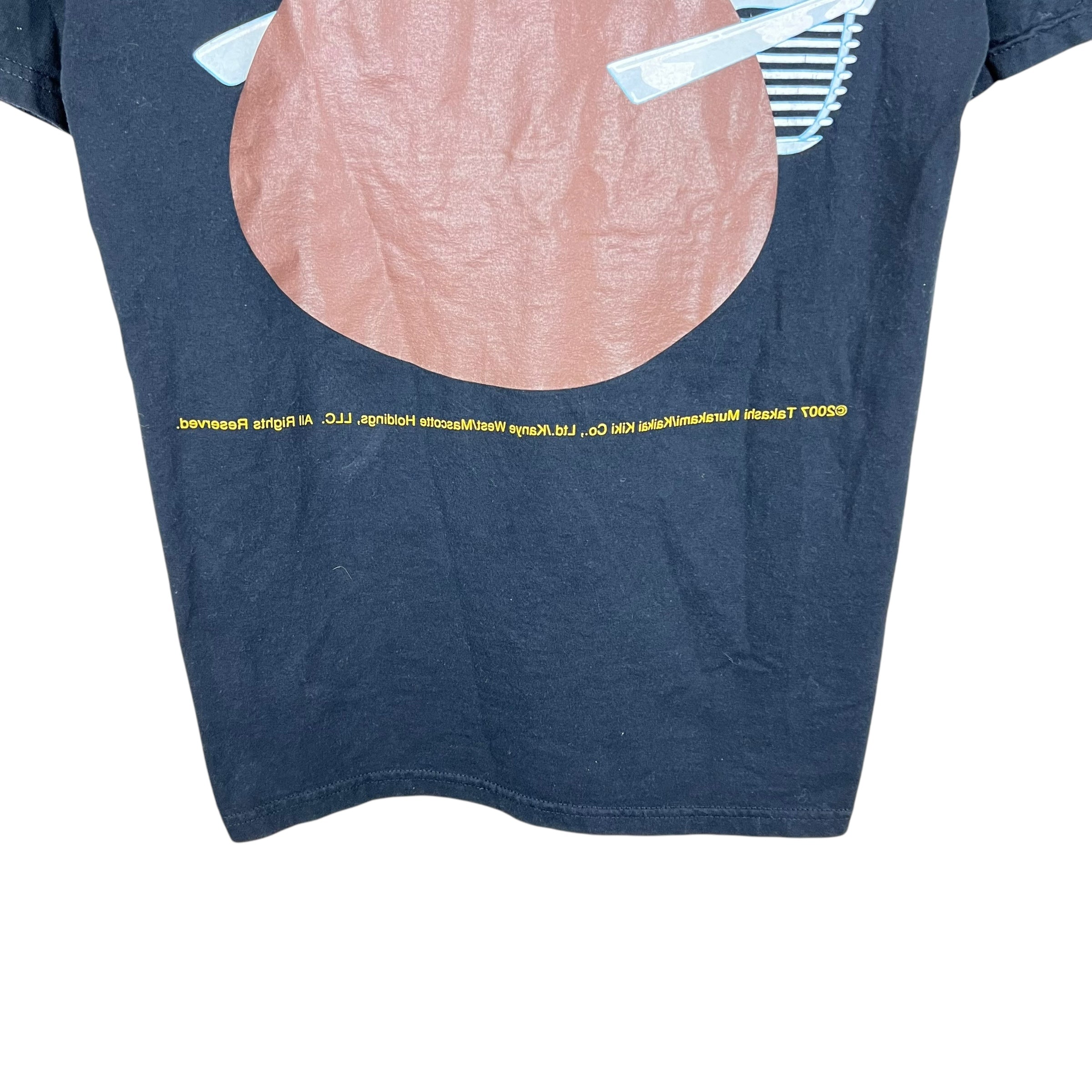 Yeezy Graduation “Glow In The Dark” Tour Tee Black