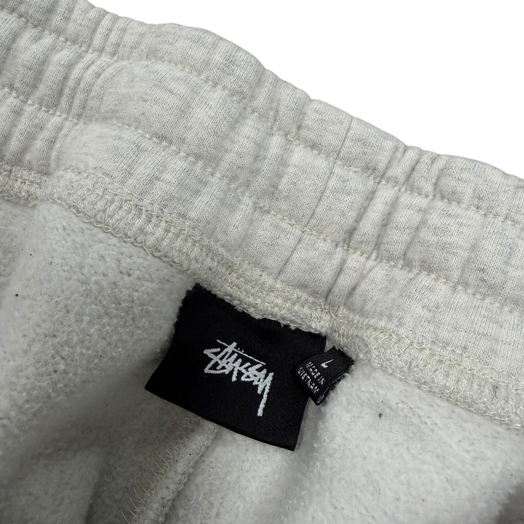 Stussy 8-Ball Embroidered Sweatpants Heather Grey