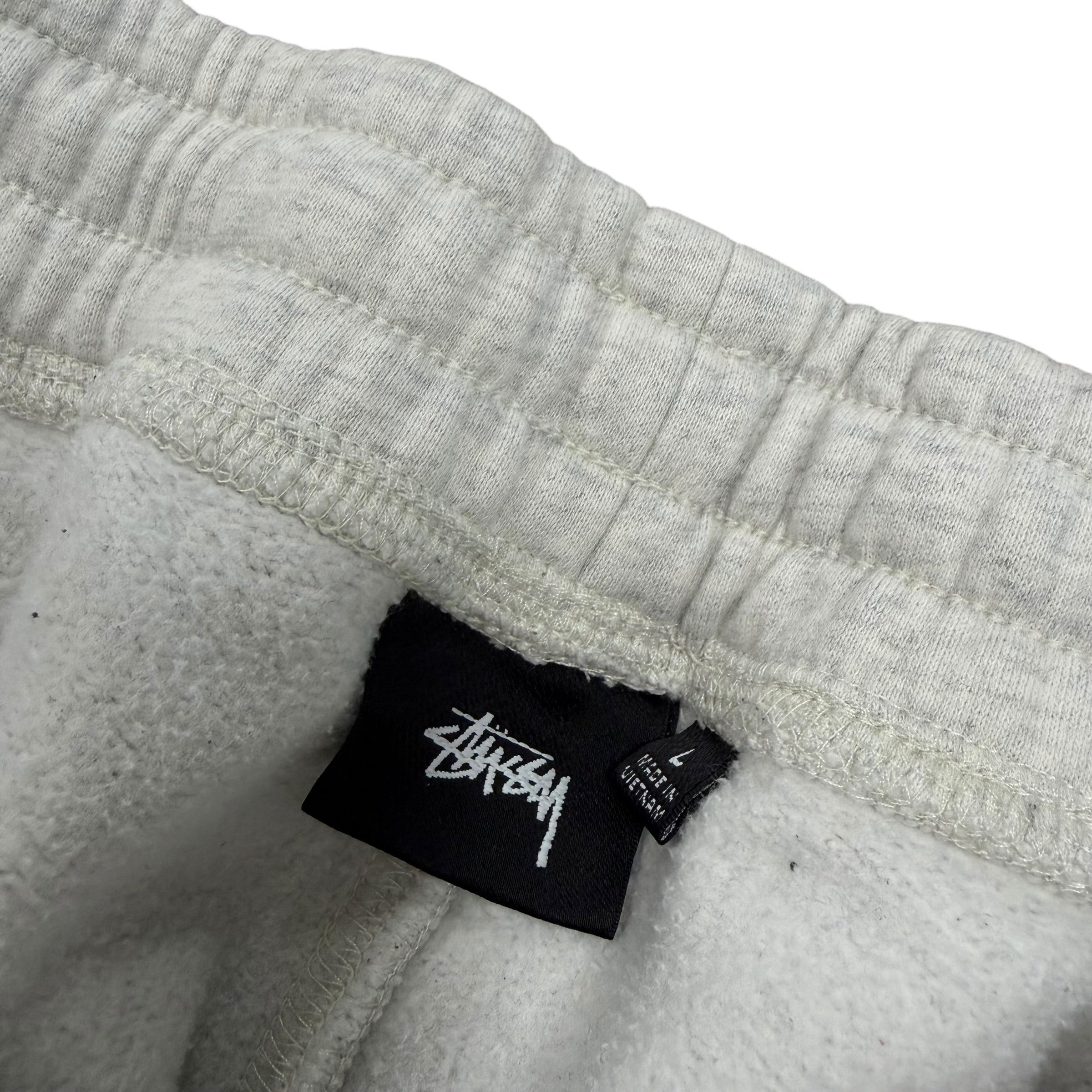 Stussy 8-Ball Embroidered Sweatpants Heather Grey