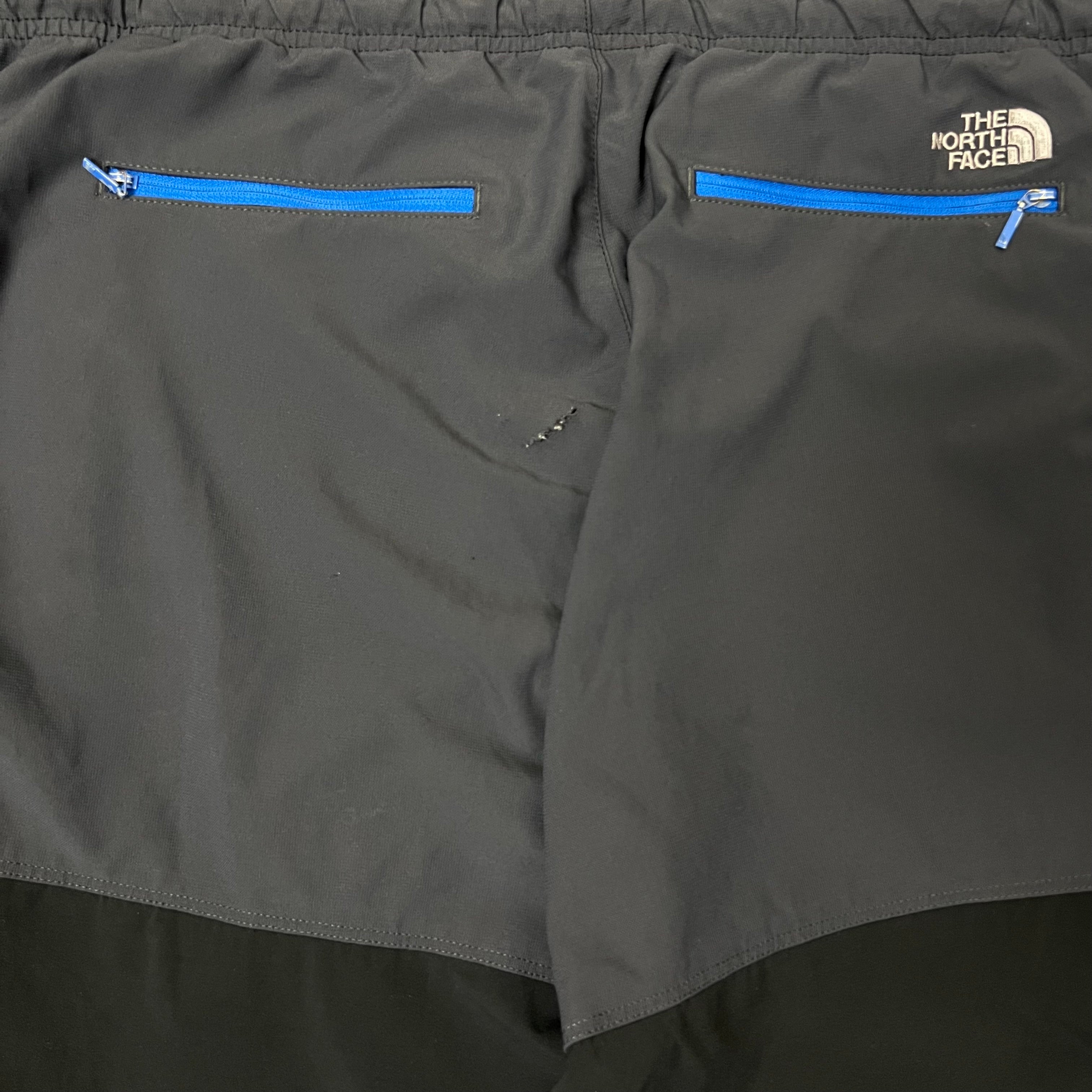 Vintage North Face Summit Series Two Tone Hiking Pant Black/Muted Blue