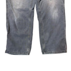 Vintage Carhartt Loose Fit Carpenter Pants Faded Black