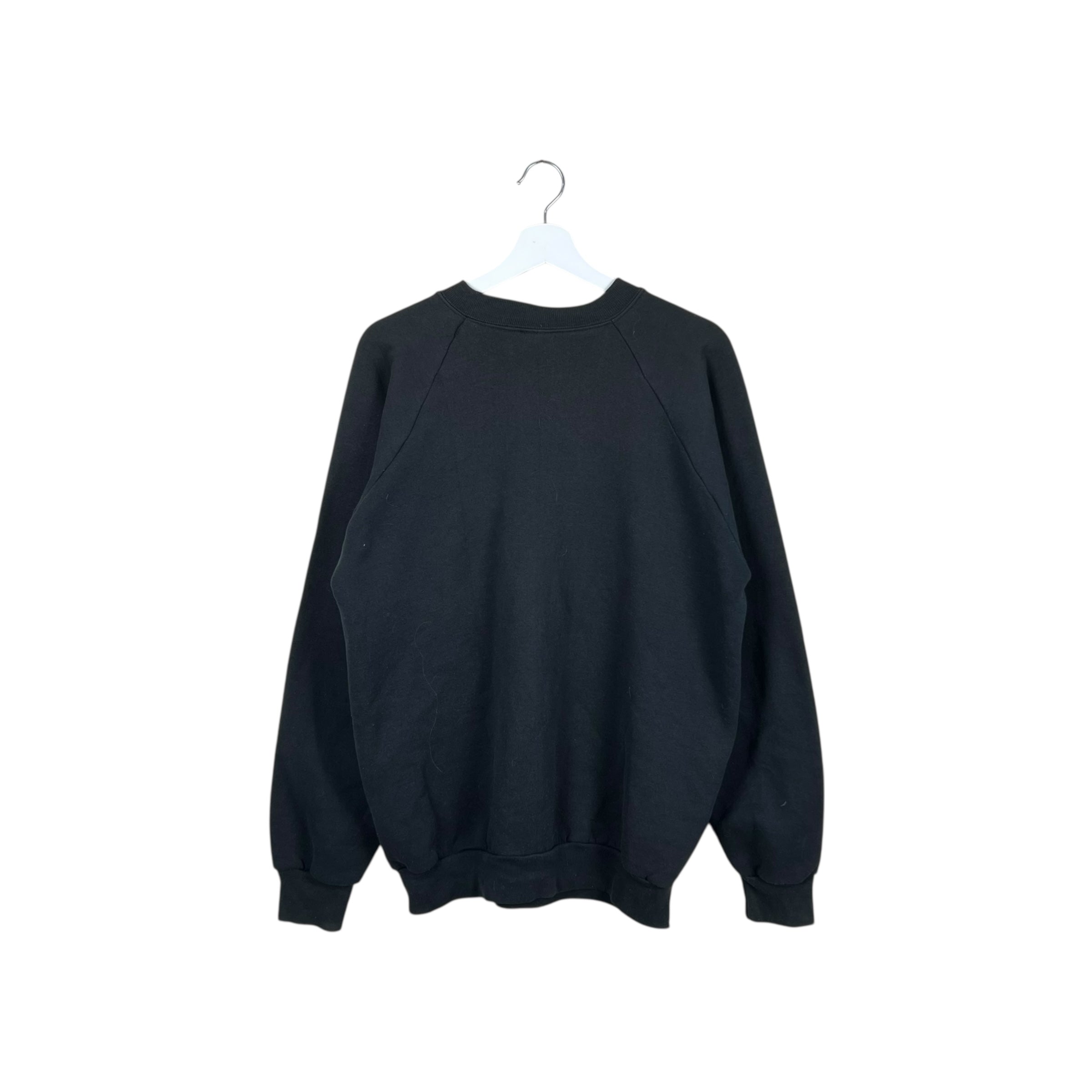 Vintage Calgary Rangers Arch Logo Crewneck Black