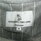 OVO Pinstripe Crewneck Grey