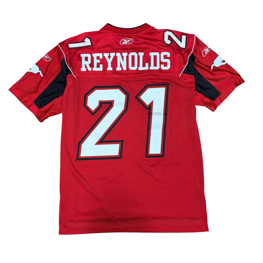 Vintage Reebok CFL Calgary Stampeders Joffrey Reynolds Away Jersey