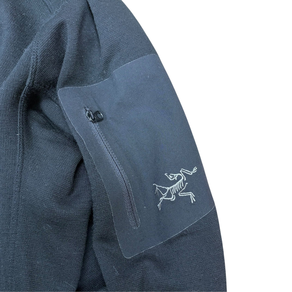 Arc’teryx Delta LT Quarter Fleece Zip Up Jacket Black
