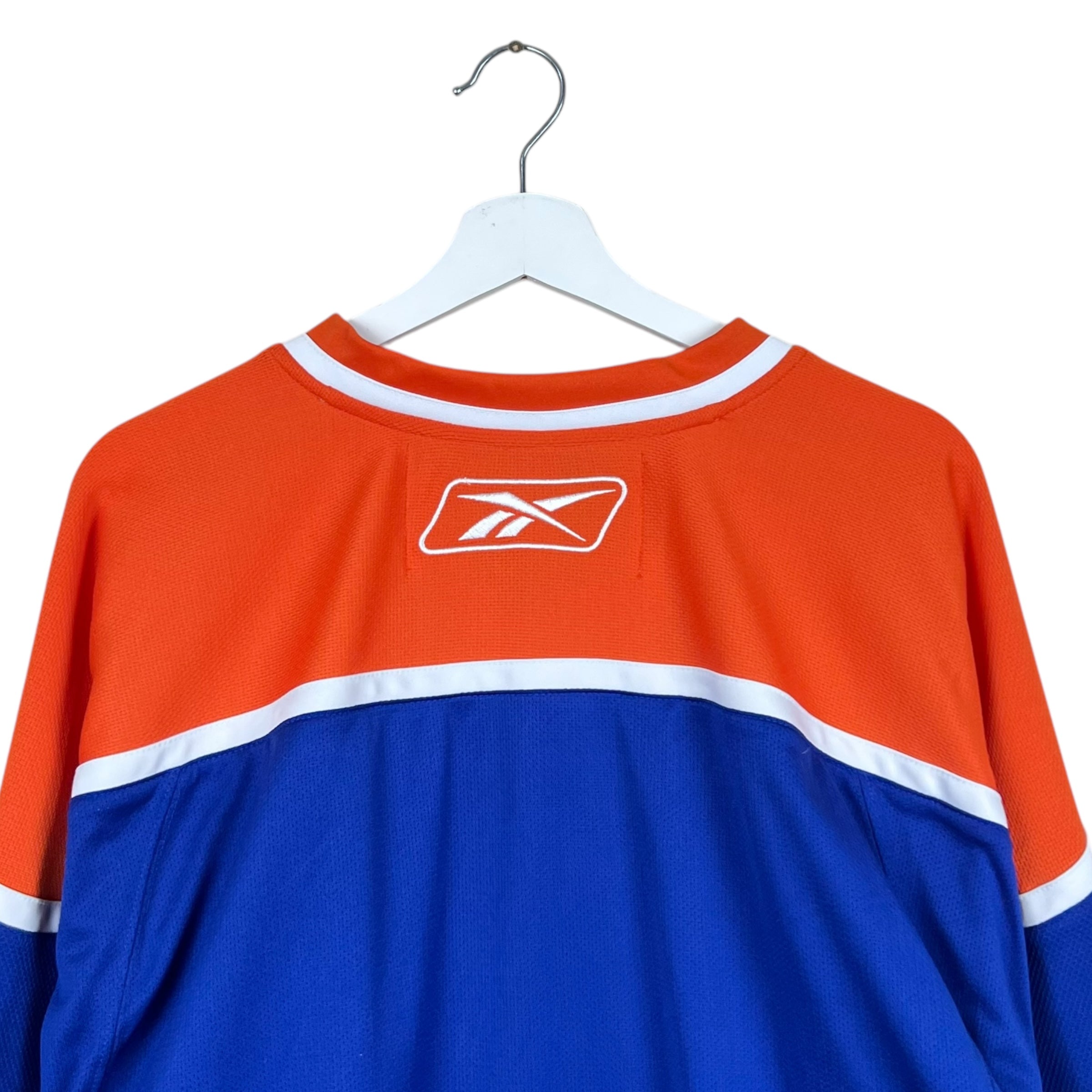 Vintage Reebok Edmonton Oilers Blank Away Jersey