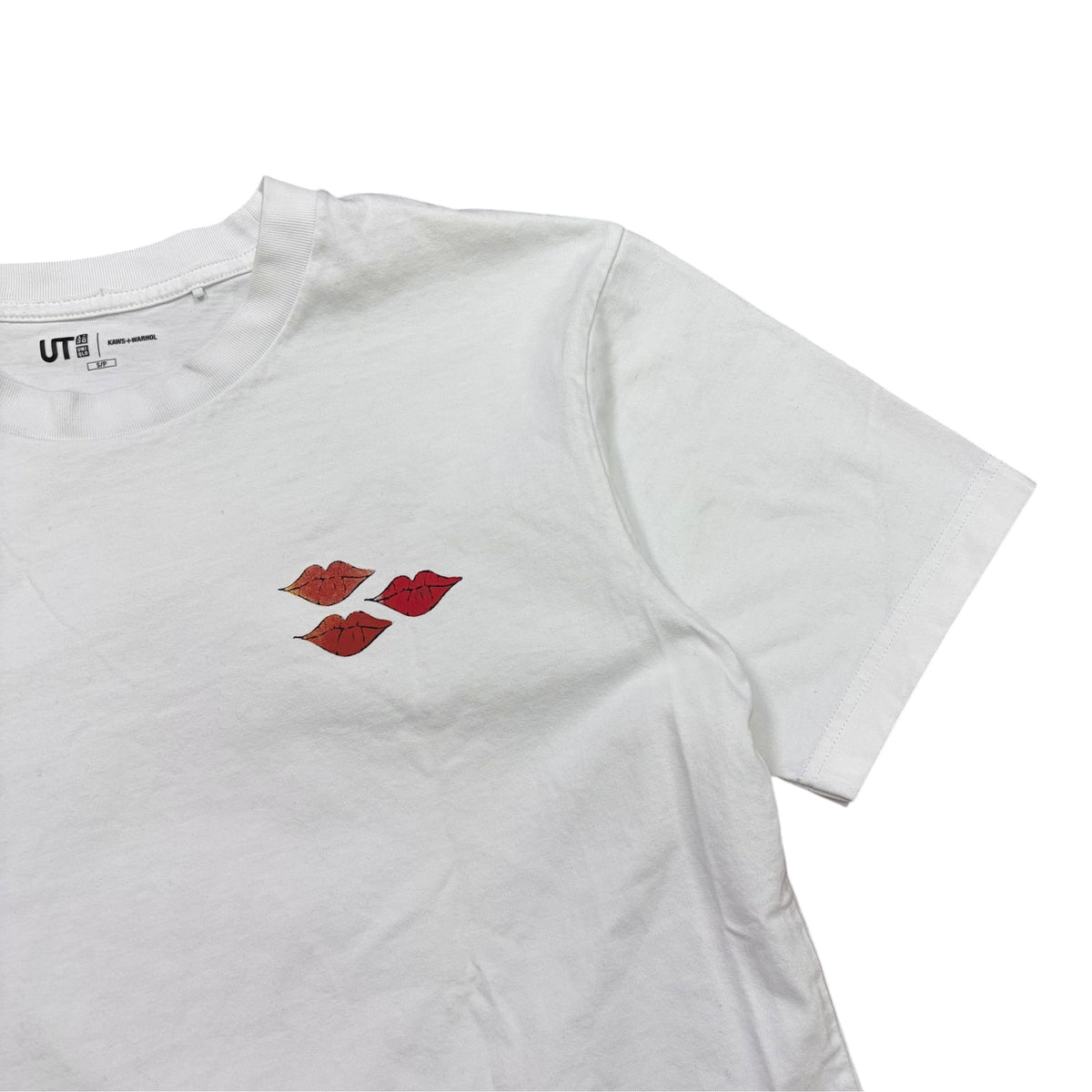 KAWS x Andy Warhol x Uniqlo Graphic Tee White