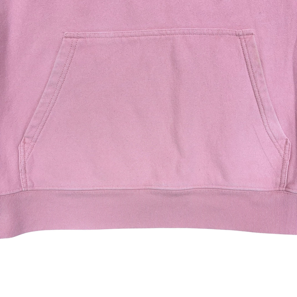 Stussy Embroidered Logo Hoodie Pink