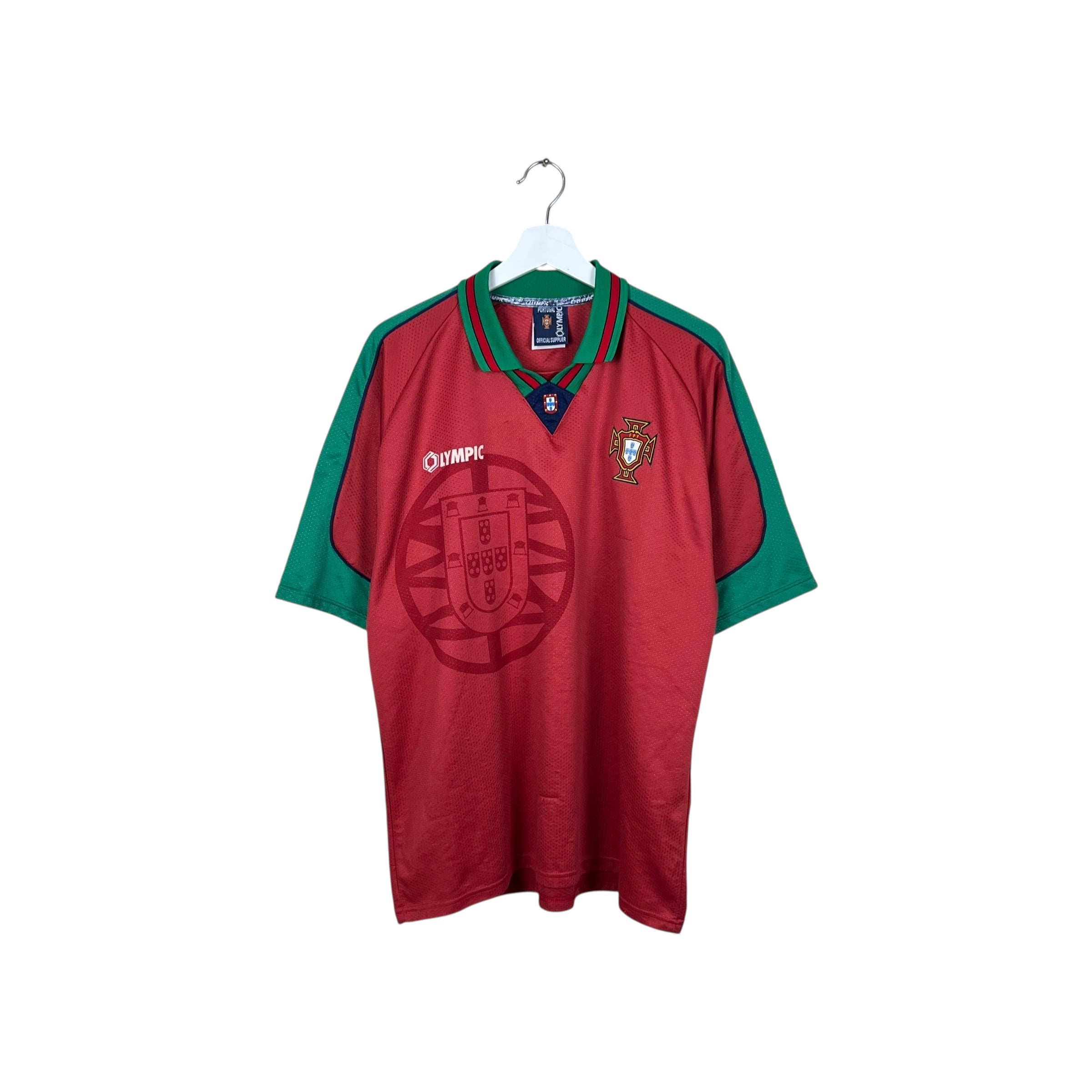 1997 Olympic Portugal Blank Home Jersey