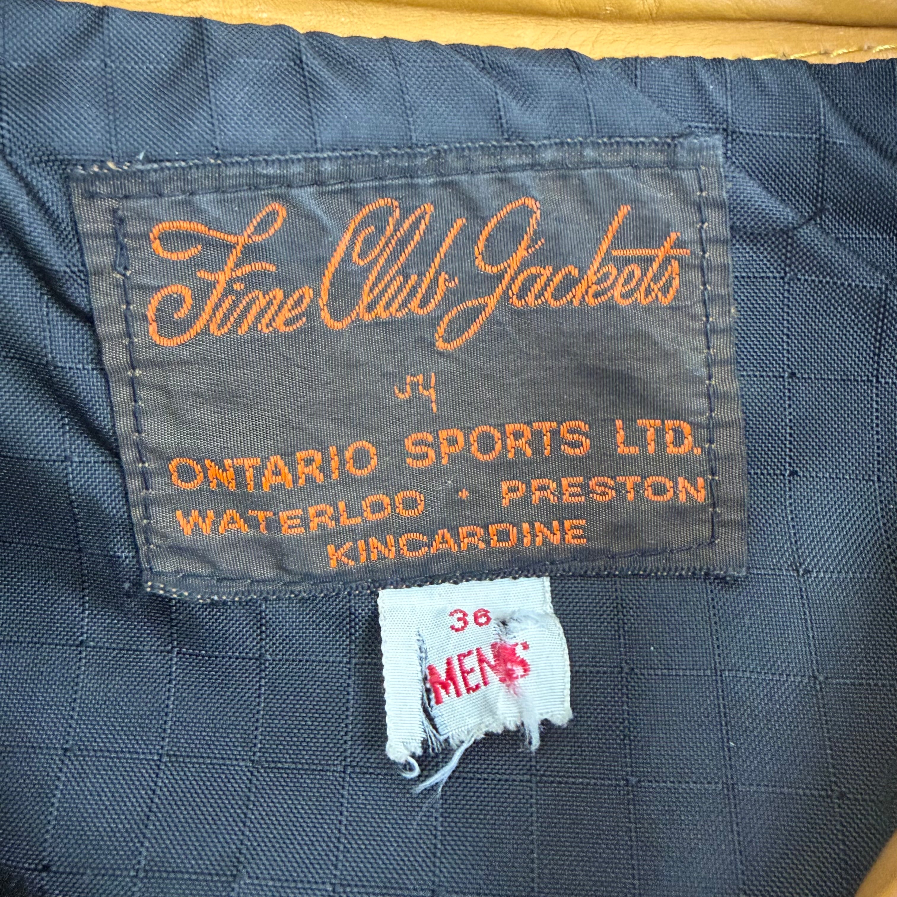 1985 Time Club Jackets University of Waterloo