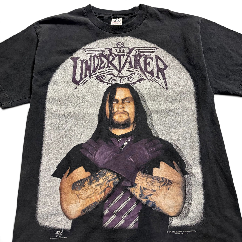1996 WWF The Undertaker RIP Memorial Tee Black