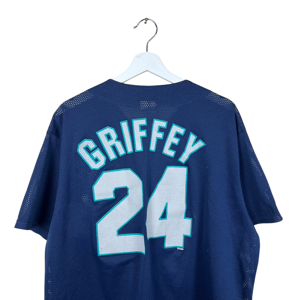 Vintage Majestic MLB Seattle Mariners Ken Griffey Jr. Away Jersey