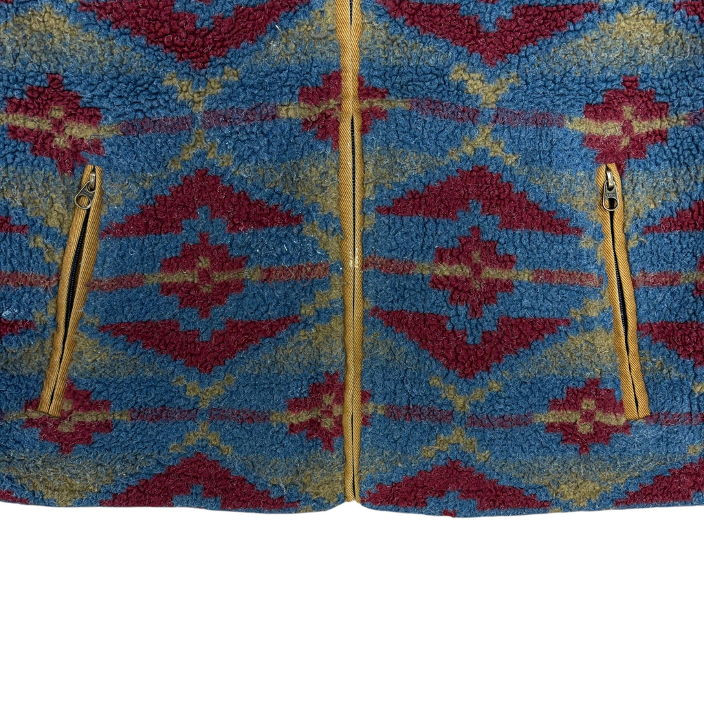 Vintage Woolrich Southwestern Aztec Fleece Vest