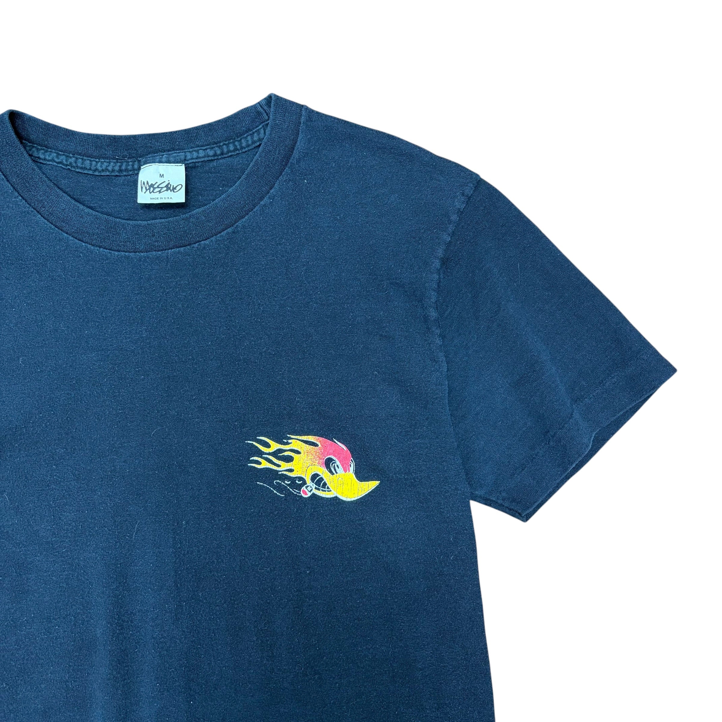 90’s Mossimo “Greed For Speed” Tee Faded Black