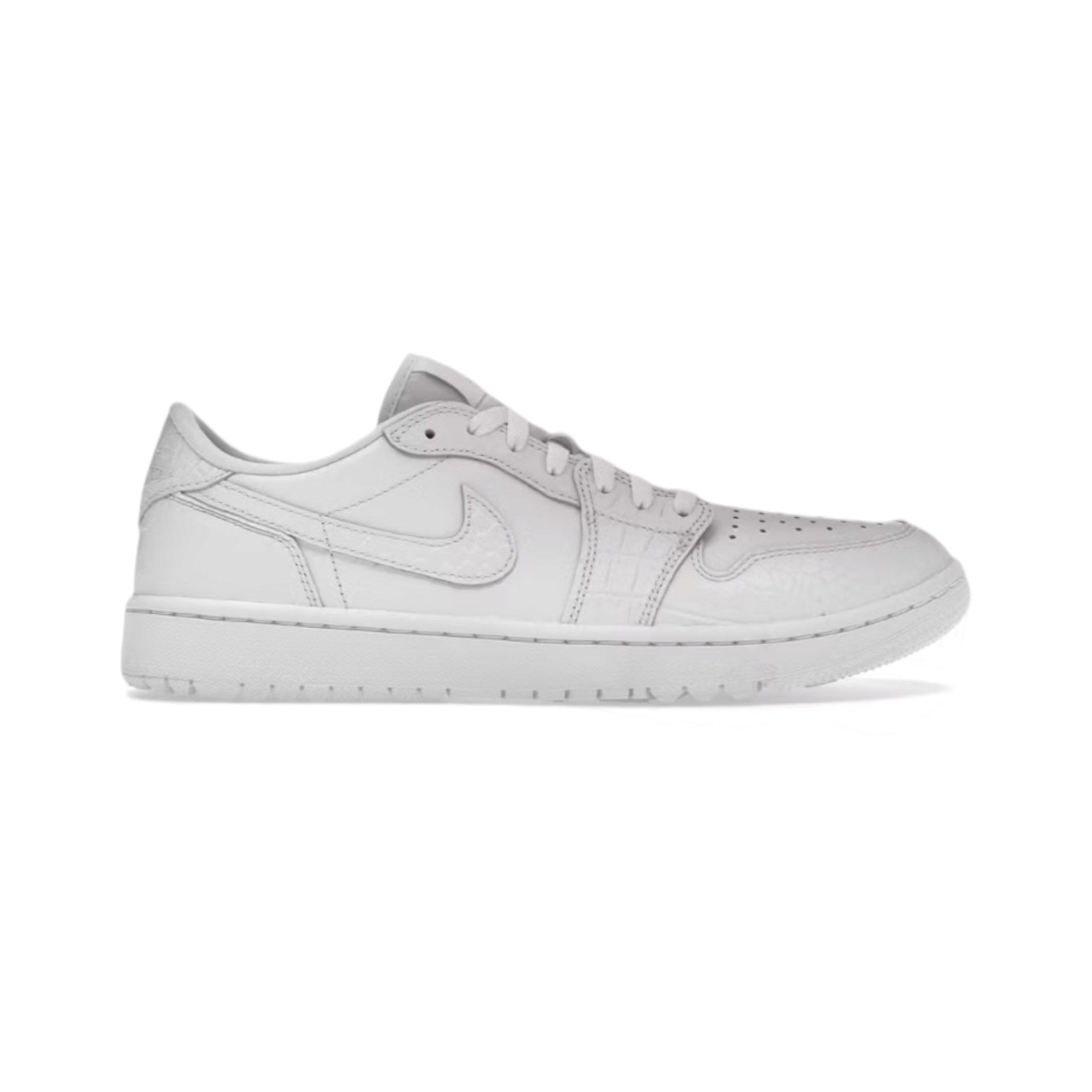 Jordan 1 Low Golf White Croc (Women’s)