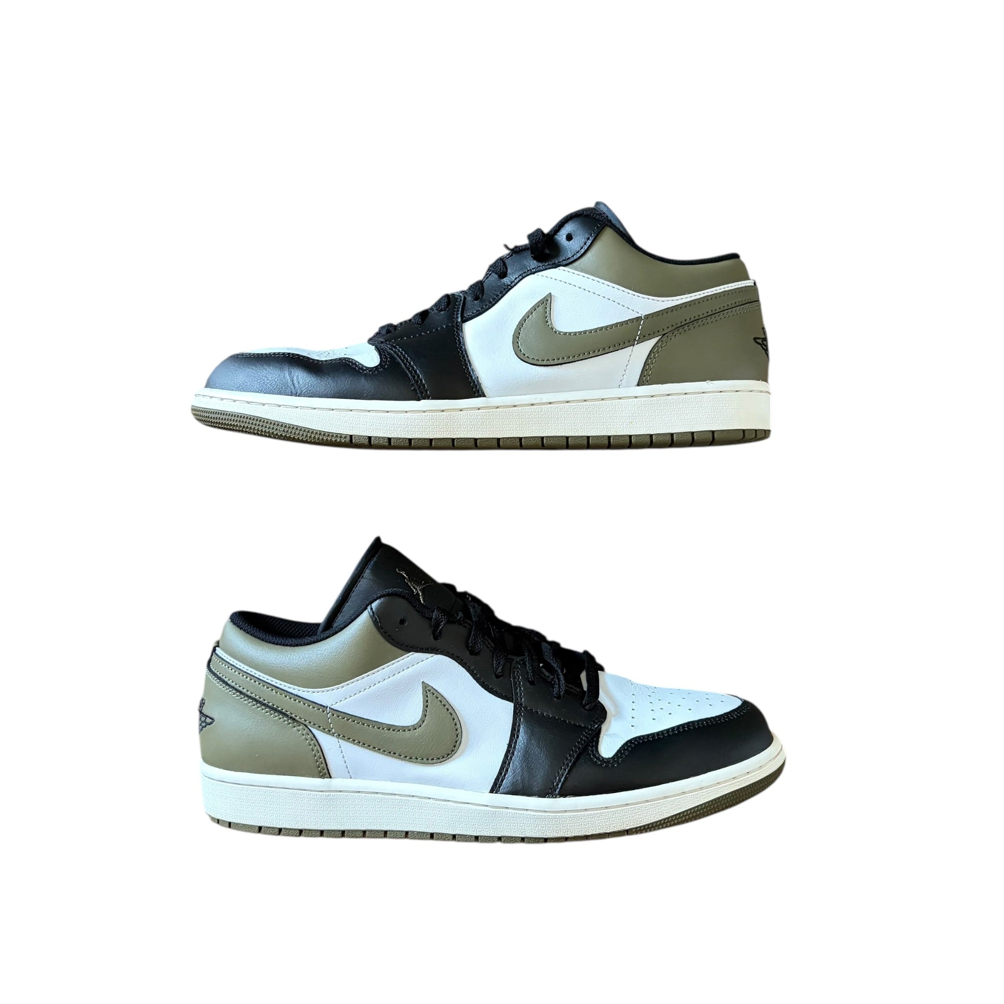 Jordan 1 Low Black Toe Medium Olive