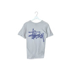 Stussy Basic Tee Lilac/White