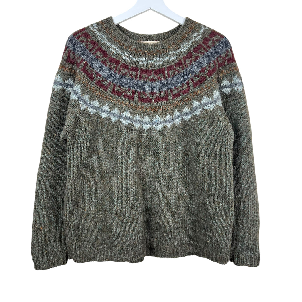 Vintage L.L. Bean Handknit Women’s Symmetrical Pattern Knit