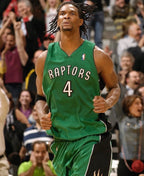 Vintage Adidas NBA Toronto Raptors Chris Bosh St. Patrick’s Day Edition Jersey