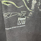 1994 Stand Out Designs Salmon Nature Tee Black