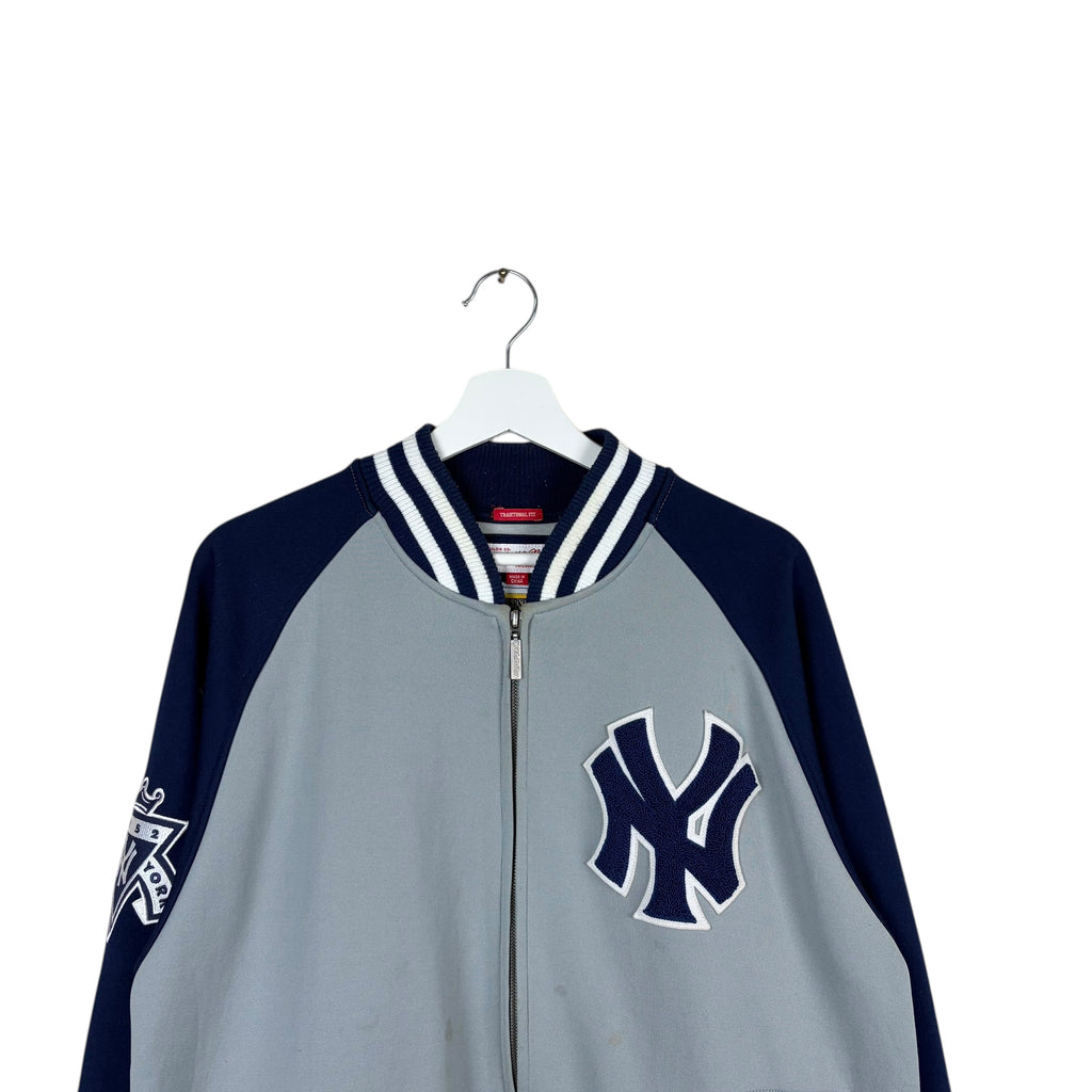 Vintage Mitchell & Ness MLB New York Yankees Varsity Jacket Navy