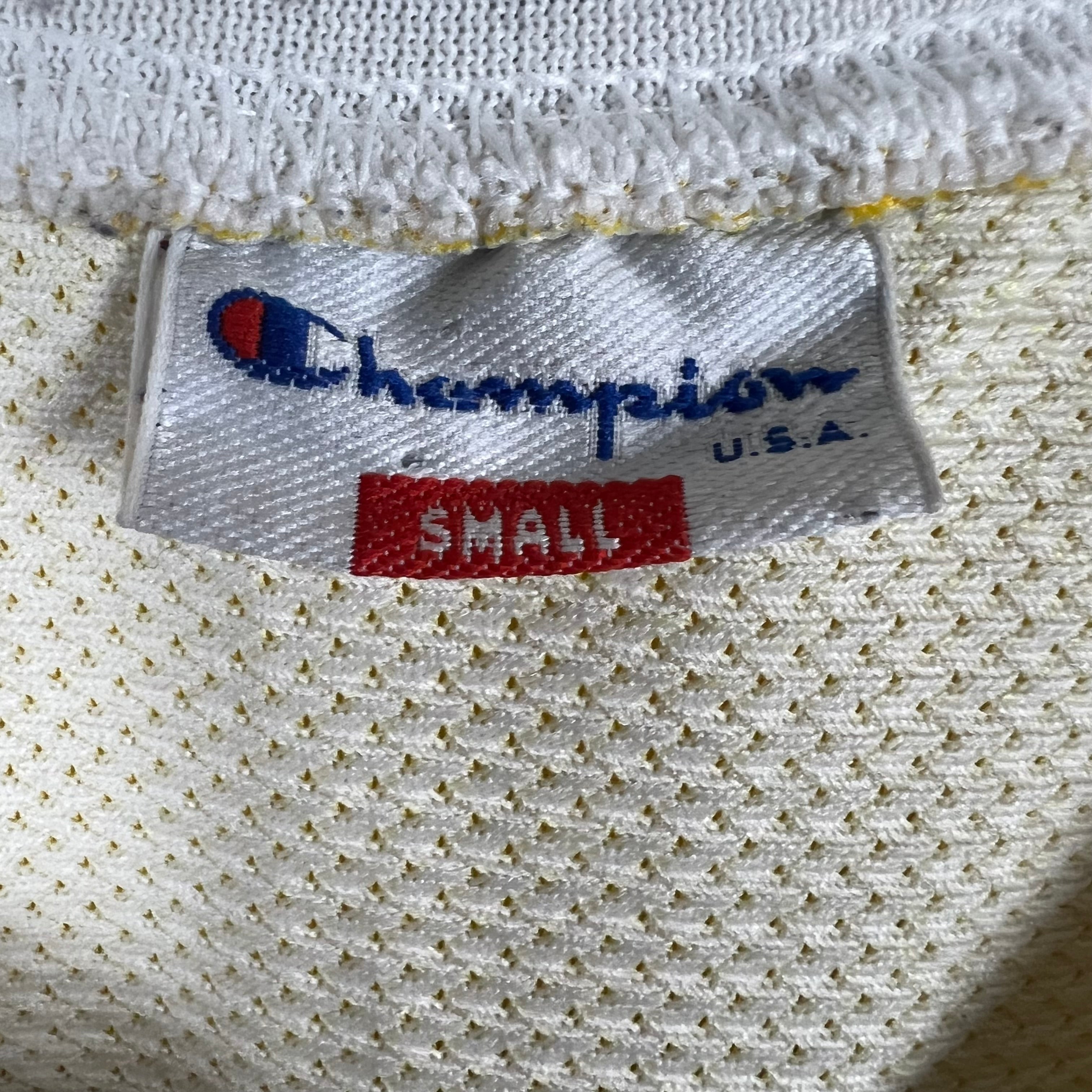 Vintage 90’s Champion NBA Los Angeles Lakers Shaquille O’Neal Home Jersey