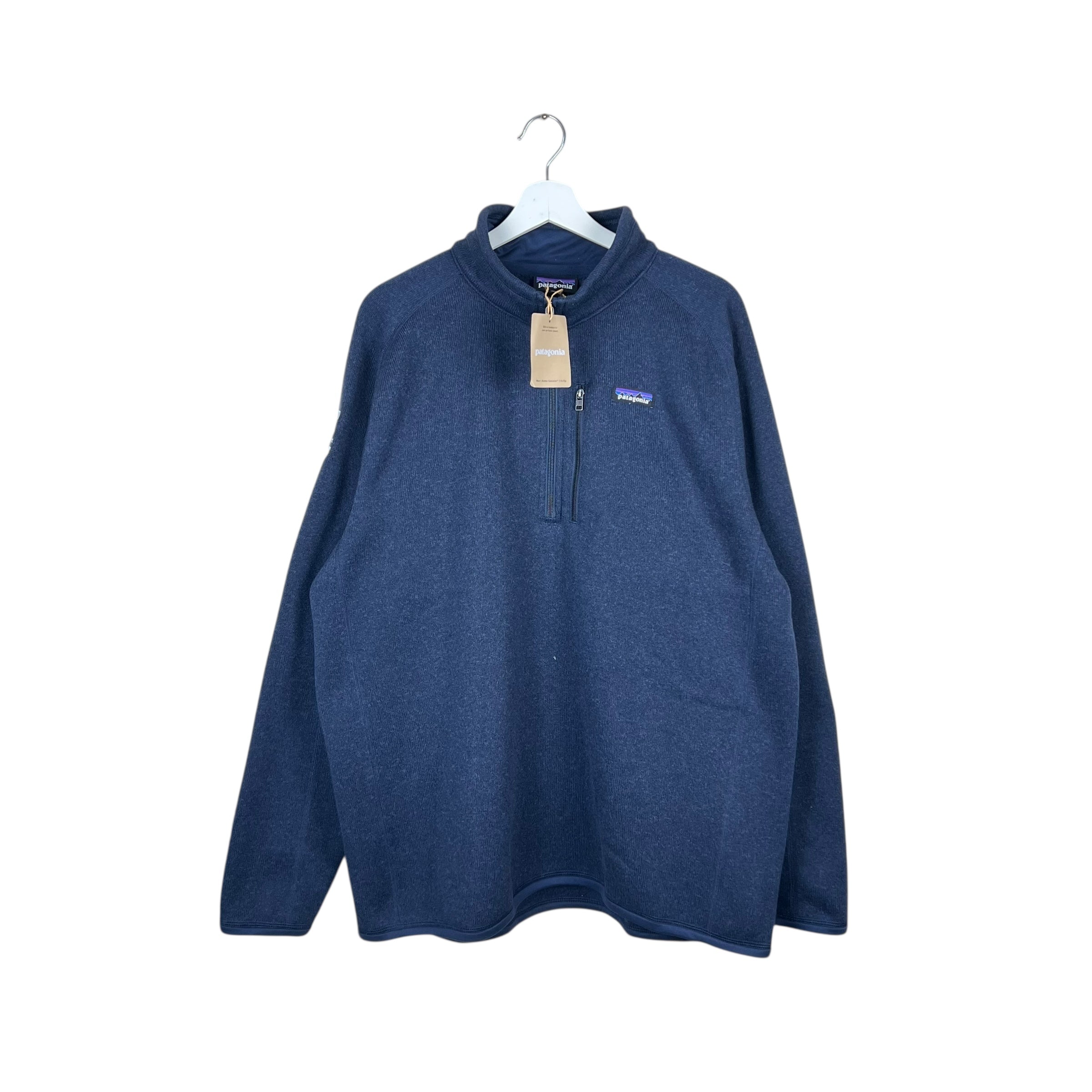 Vintage Patagonia Half Zip Better Sweater Navy