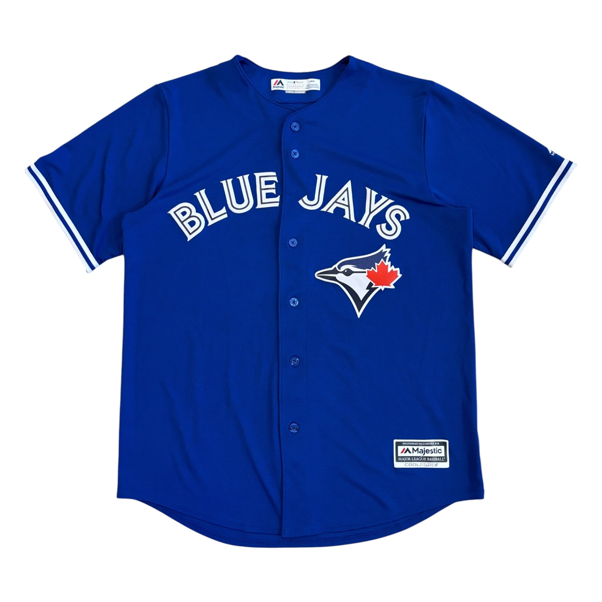 Vintage Majestic MLB Toronto Blue Jays Blank Away Jersey