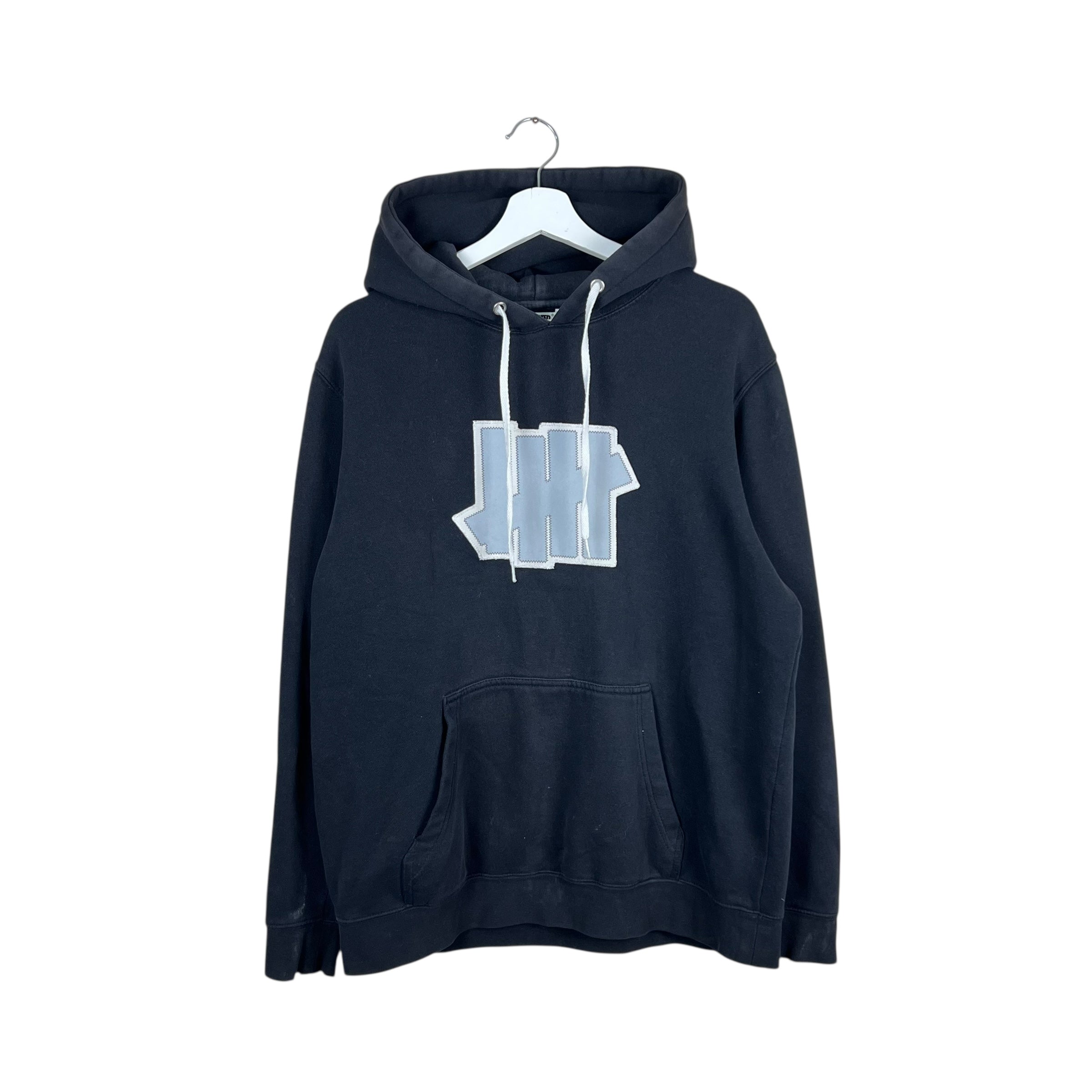 Undefeated Strike Cement Hoodie Black