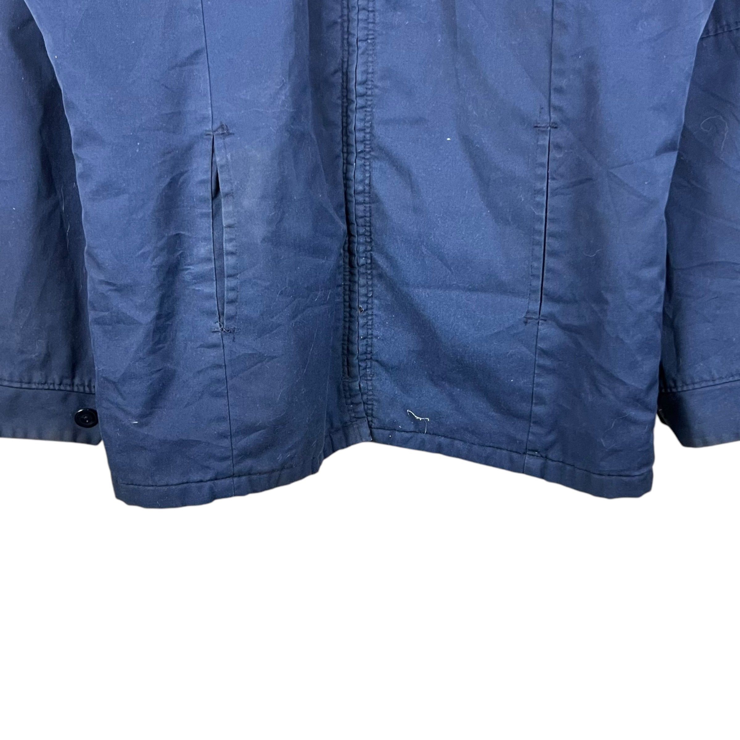 Vintage 80’s Insulated Mechanic Jacket Navy Blue