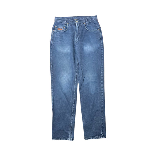 Vintage Ikeda Straight Fit Jeans Washed Black