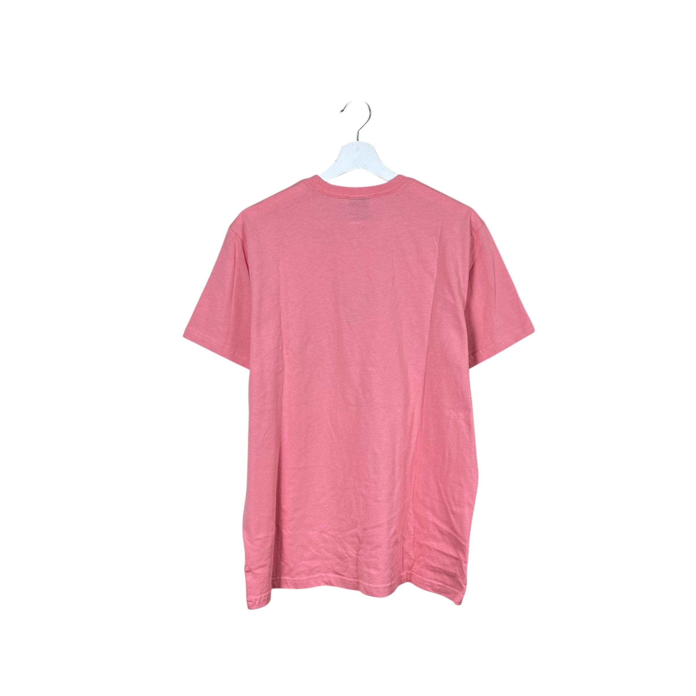 OVO Pom Pom Marigold Crest Rainbow Tee Pink