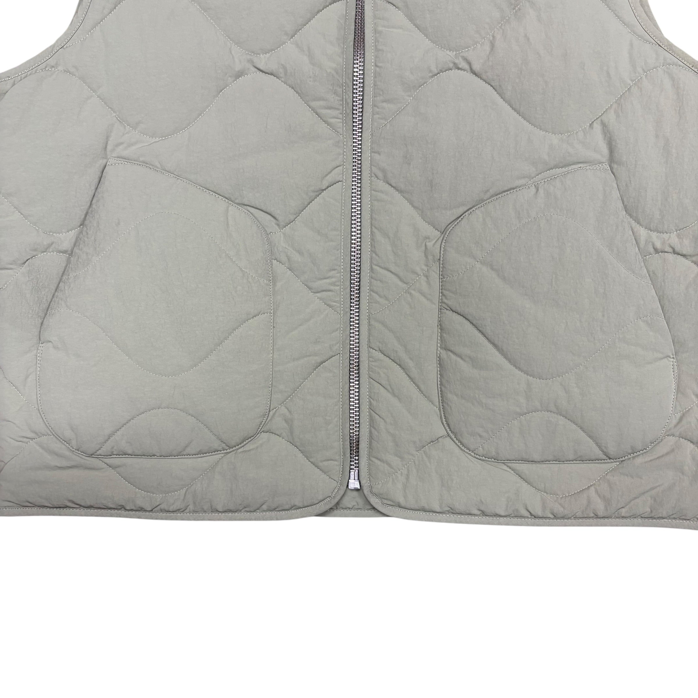 Stussy Recycled Nylon Liner Vest Green